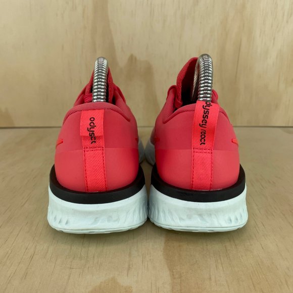 NEW Nike Odyssey React 2 Flyknit Ember Glow - Picture 4 of 11